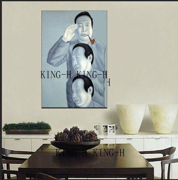 New Arrivals Hand-painted High Quality Kissing Lover Figure Oil Painting on Canvas Abstract Impressionist Lover Figure Pain