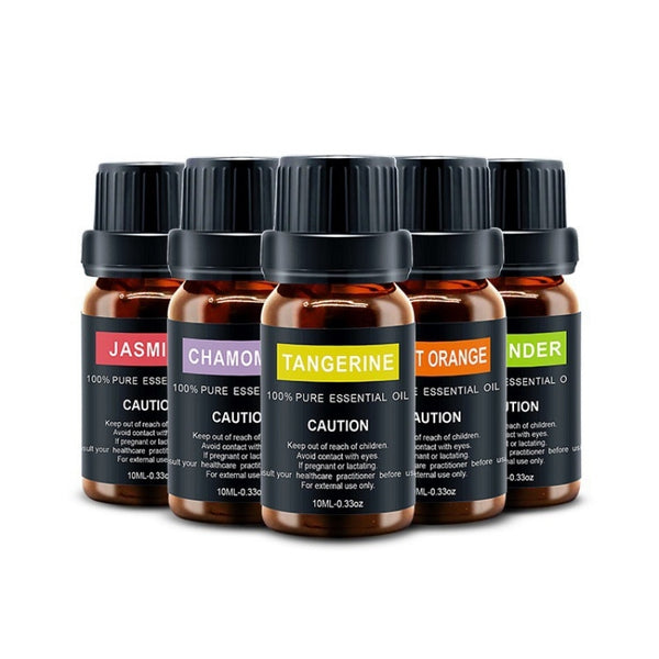 NEW!!Aromatherapy Essential Oil Set Soothing Stress Pain Relief Foot Bath Massage Oil Kit