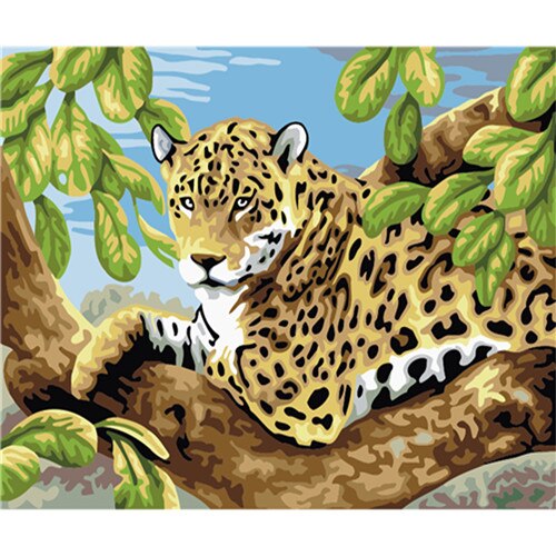 YIKEE decorative canvas oil painting by numbers,diy painting by numbers Fairies