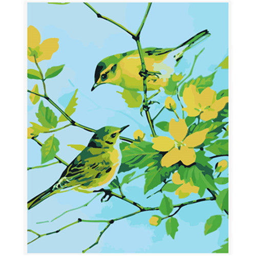 YIKEE decorative canvas oil painting by numbers,diy painting by numbers Fairies