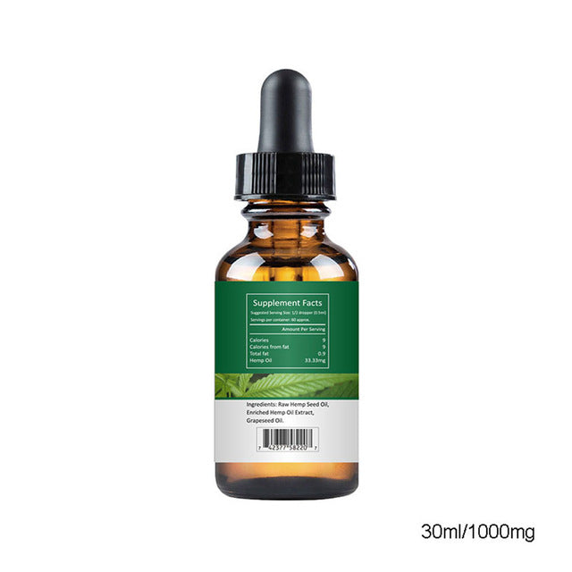 100% Pure Essential Oil Hemp Seed Relieve Stress Pain Care Sleeping Aid Relax Soothing EK-New