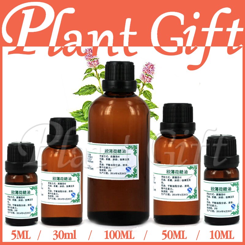 Free shopping100% pure plant essential oils mentha piperita oil U.S. imports Relieve headaches Menstrual pain